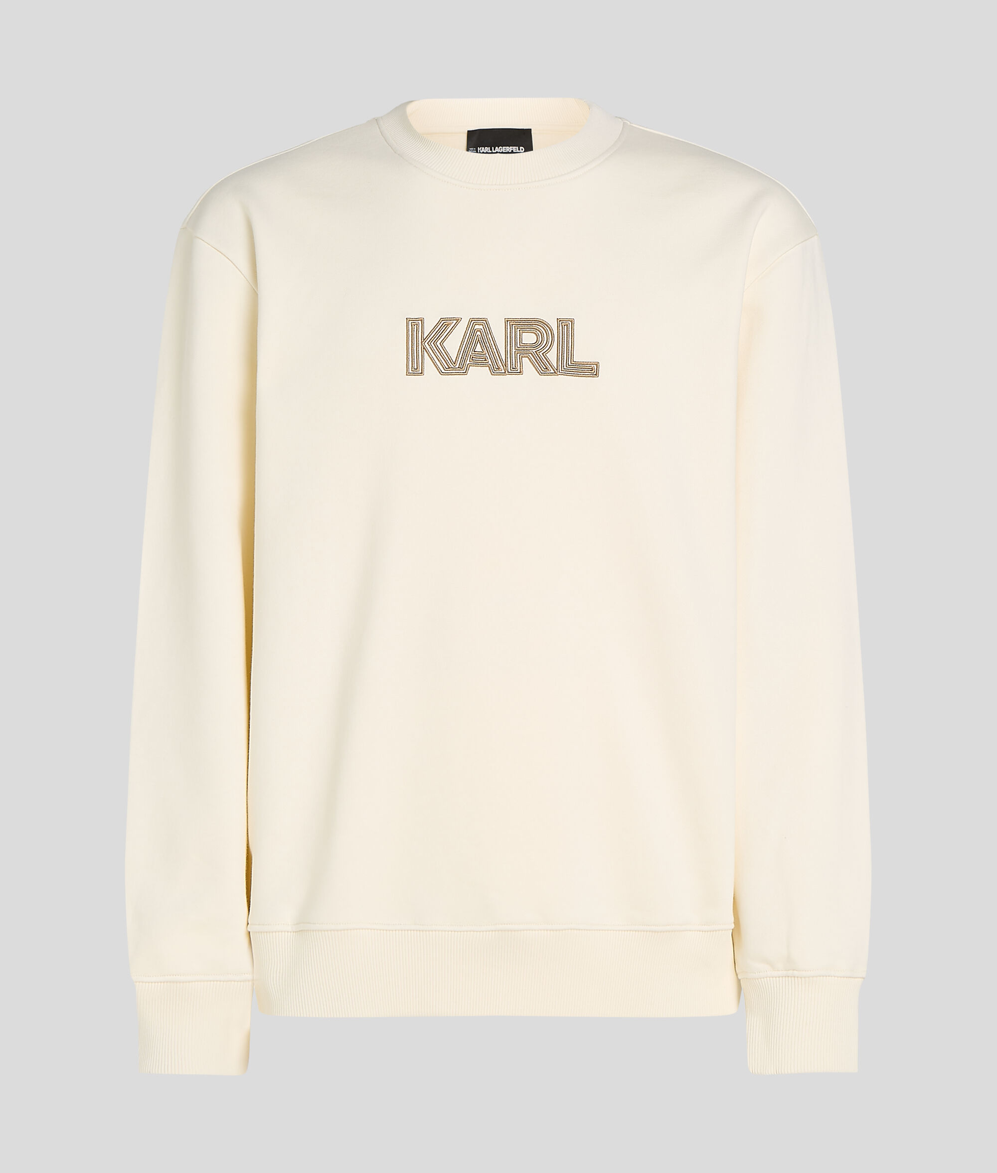 (image for) Smooth-Running KARL LOGO ART DECO SWEATSHIRT